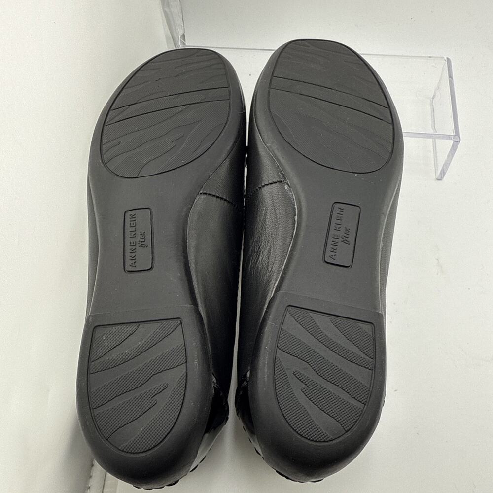 Anne Klein Women's Noris Black Leather Loafer‎ Flat Size 7.5 M NWB - Picture 8 of 11